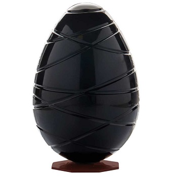 Martellato 150 mm Bond Easter Egg Polycarbonate Chocolate Mould